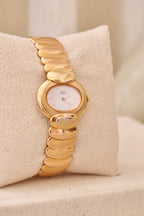 1981 Rare Vintage Oval Gold Seiko Women’s Watch Working