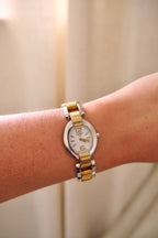 Vintage Tissot Ladies Two Tone Bracelet Watch – 1990s Swiss Made Dress Watch