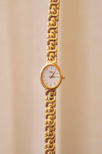 Vintage Ladies 1990s Gold Rotary Watch – Quartz Movement – Working & Keeping Time