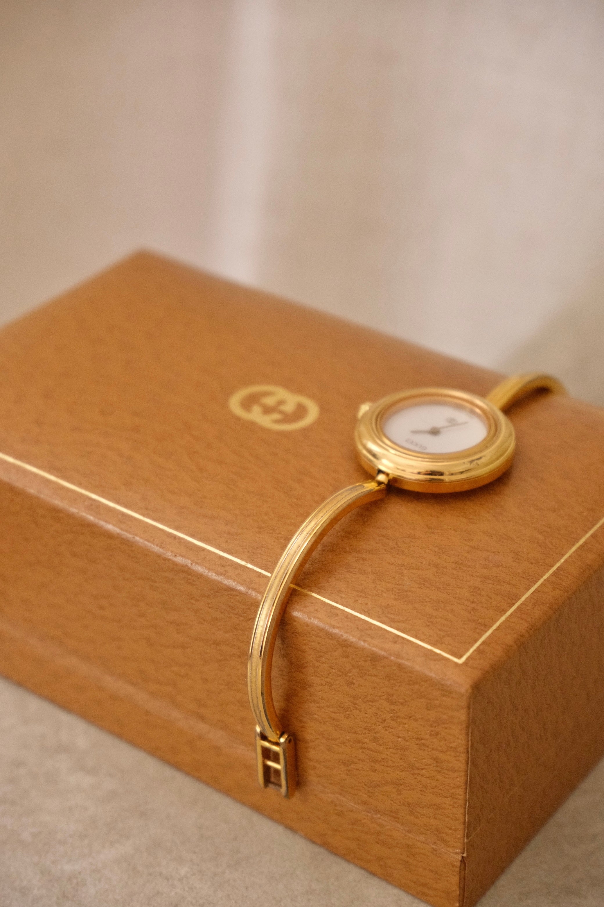 RARE Vintage Gucci Interchangeable Bezel Watch FULL SET with Box