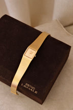 Near Mint 1983 Gold Seiko Lassale Watch with Box & Papers