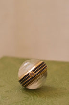 Early 80s Gucci Gold Plated Sphere Pendant Watch Manual Wind, Working