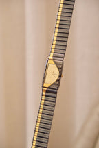 Rare Vintage 1980s Ladies Seiko "Half-Moon" Watch