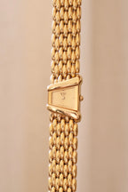 Rare Vintage Ladies Seiko Rivoli Asymmetrical Gold Plated Quartz Watch Working