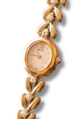 Very Rare 90s Gold-Plated Seiko Jewellery Quartz Watch with Tiny Oval